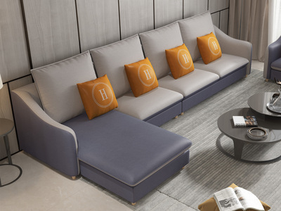【】X1910A （2+2+右贵妃踏）现代风格 科技布面料 多种组合、配色沙发套装