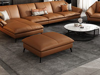 诺美帝斯 极简风格 柔韧细腻 抗皱耐撕拉 仿真皮 云端坐感宽厚座包 高密度回弹海绵 暮光橙 脚踏