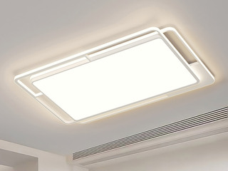 【包邮】 现代简约 铁+亚克力 客厅卧室系列 全屋套餐XY0266白-两室一厅-三色变光 白色 两室一厅(含光源 LED贴片)（内蒙古，新疆，西藏，青海，甘肃、宁夏等地区不包邮 运费请咨询客服）