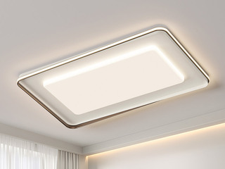 【包邮】 现代简约 铁+亚克力 客厅卧室系列 全屋套餐XY0229黑-两室一厅-三色变光 黑色 两室一厅(含光源 LED贴片)（内蒙古，新疆，西藏，青海，甘肃、宁夏等地区不包邮 运费请咨询客服）