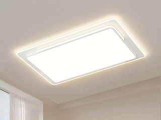 【包邮】 现代简约 铁+亚克力 客厅卧室系列 全屋套餐XY0188白-两室两厅-三色变光 白色 两室两厅(含光源 LED贴片)（内蒙古，新疆，西藏，青海，甘肃、宁夏等地区不包邮 运费请咨询客服）