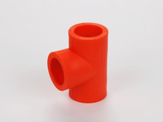 PP-R彩色水管 正三通 规格32 数量96个/箱 橙色