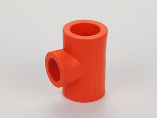 PP-R彩色水管 异径三通 规格32/20 数量96个/箱 橙色