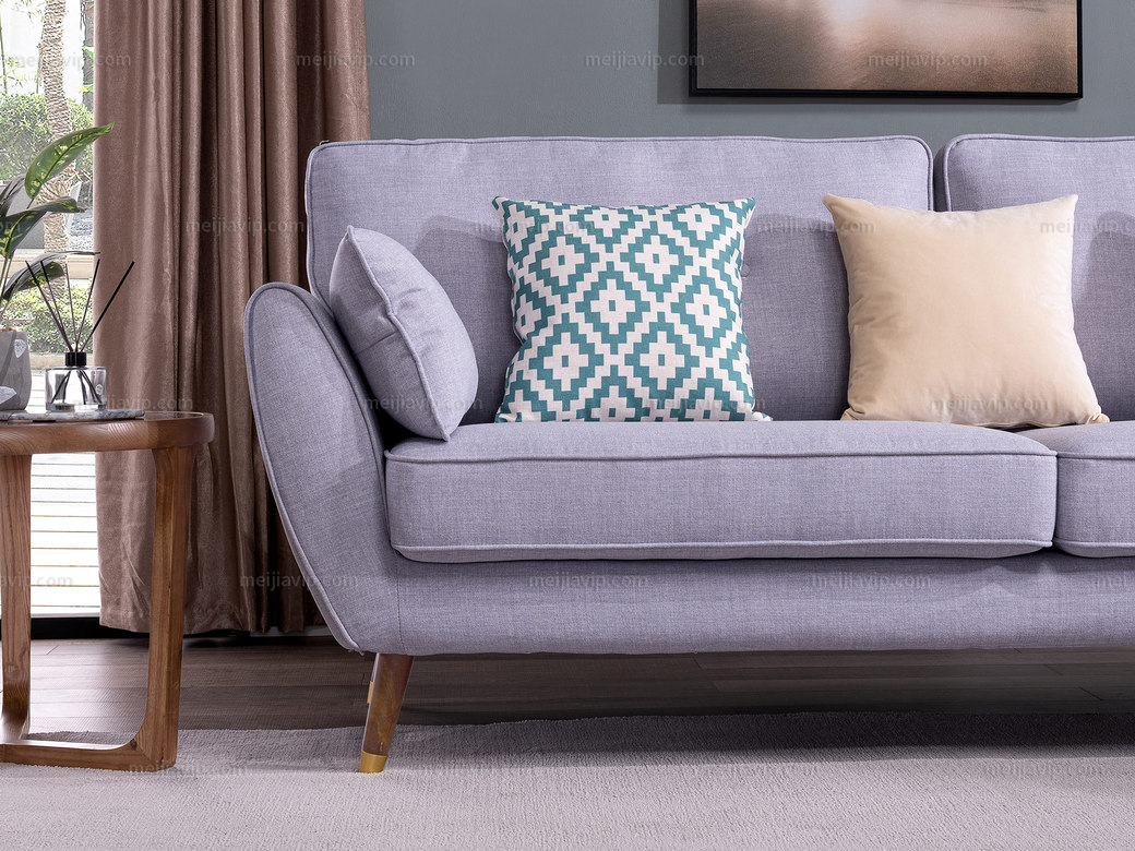 北欧风格 科技布沙发 两人沙发【图片,价格,商品参数】 - 唯美家