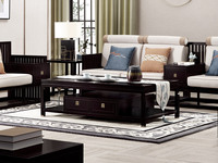 【现货】墨舍 新中式 东南亚进口红檀木 K912 茶几