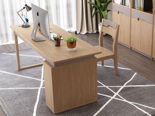  北欧风格 泰国进口橡胶木 1.2米书桌