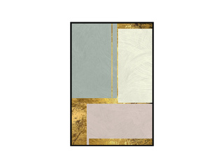  晶瓷+铝合金框 晶瓷画