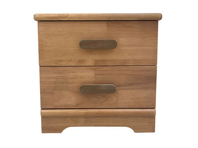  简美风格 实木 环保健康 琥珀色 床头柜